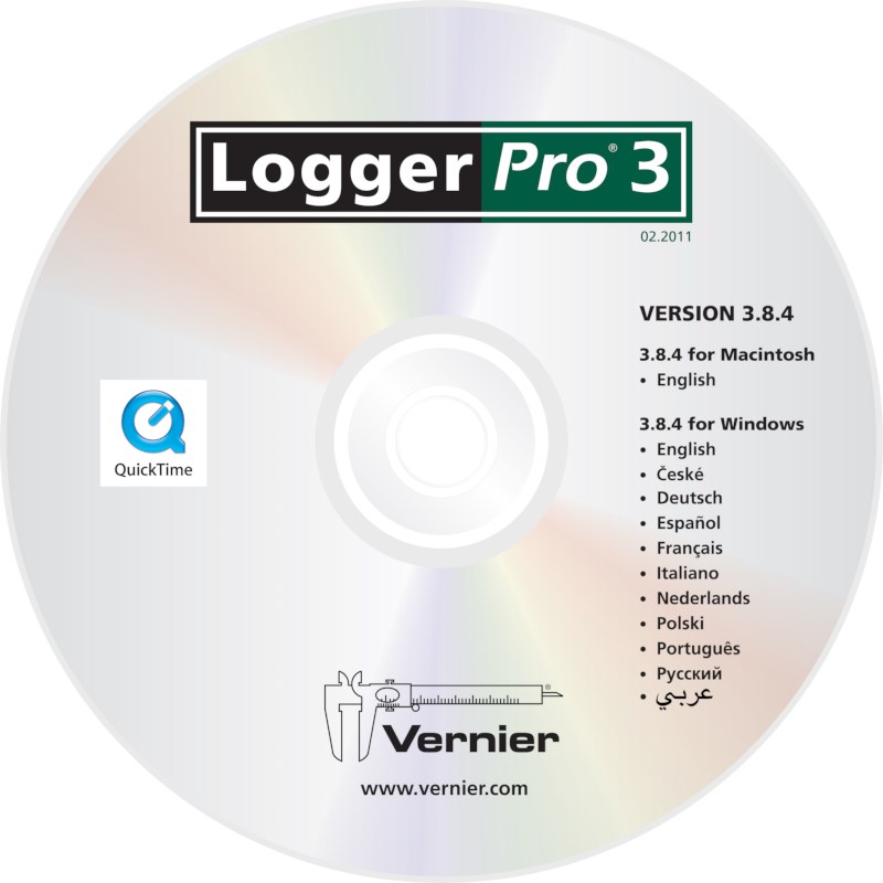 Vernier LP Logger Pro 3 software (LP)