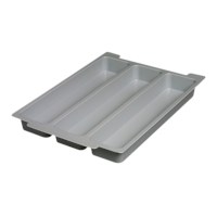 Gratnells inzet 3 vakken 68 x 330 mm