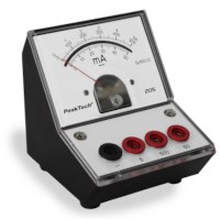 Analoge ampèremeter - 0...50/500mA/5A DC