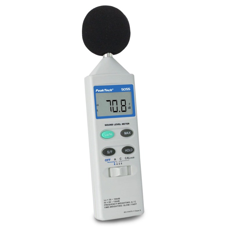 Decibelmeter max 130 dB