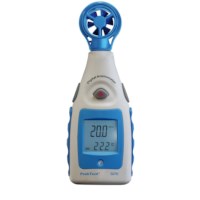 Windmeter met temperatuurmeter