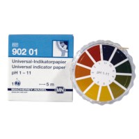 Indicatorpapier op rol pH 1-11