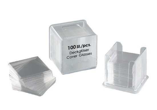 Dekglaasjes 18 x 18 mm 100 stuks