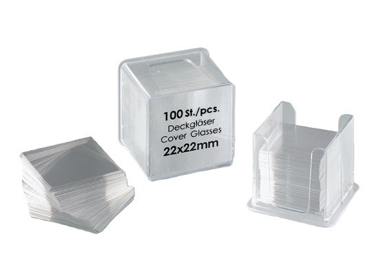 Dekglaasjes 22 x 22 mm 100 stuks