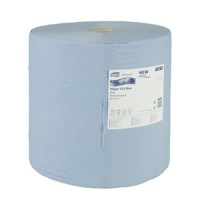 Poetsdoek rol Tork blauw 400 meter