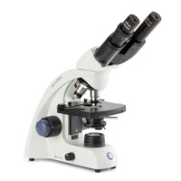 Microblue binoculaire microscoop 4X/10X/40X met kruistafel