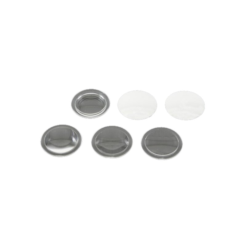 Set 4 plexiglas lenzen en 2 spiegels