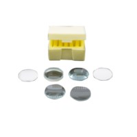 Set van 4 lenzen en 2 spiegels