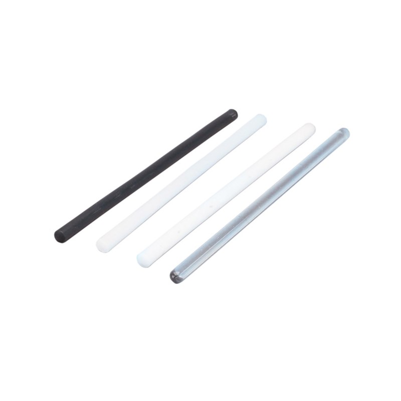 Wrijfstaaf rubber Ø 12 mm - 250 mm