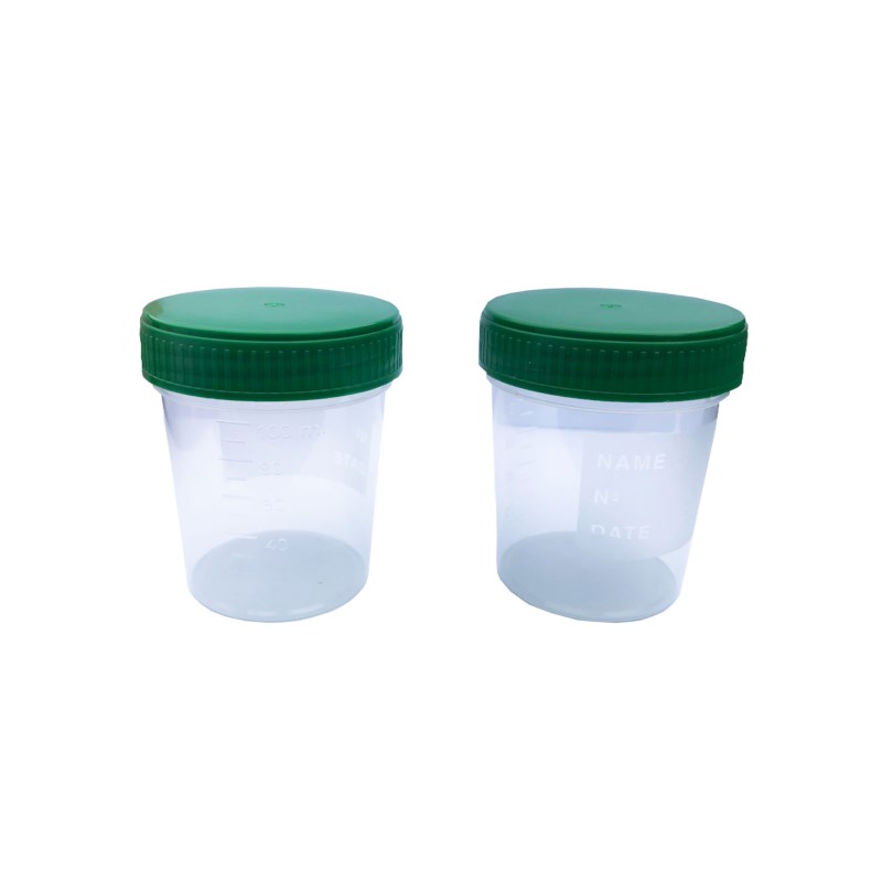 Urinepotje PP 100 ML 500 stuks