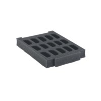 Gratnells inlage 15 vaks - 23 x 80 mm