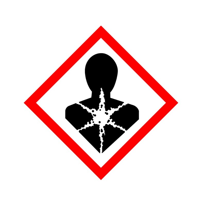 Sticker GHS08 Gezondheidsgevaar, 100 stuks