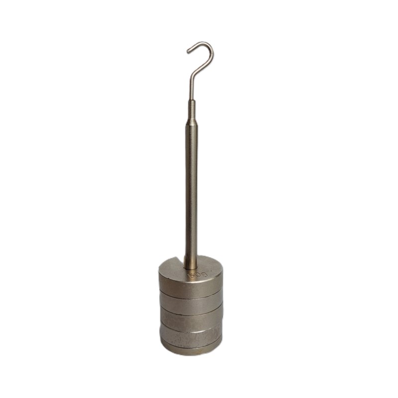 Schijfmassaset 250 g messing vernikkeld