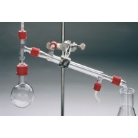 Practicum destillatieset GL25 in foam inlage         