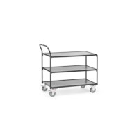 Tafelwagen grijs 985x500x1040 - 3 legborden 