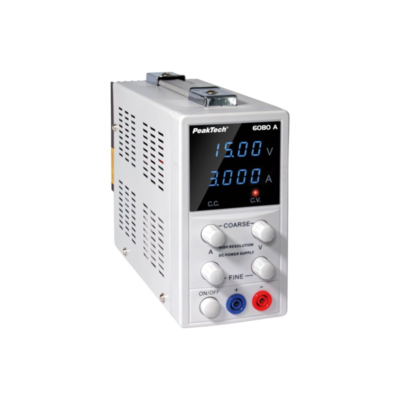 Practicumvoeding 0-15V/0-3A DC - 6080A
