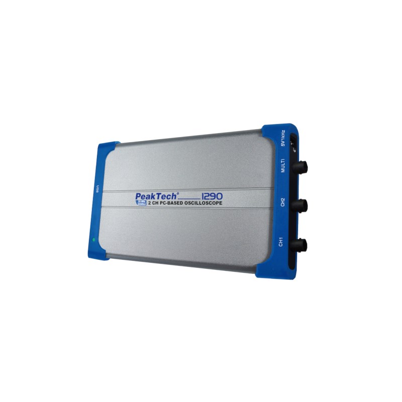 PC Oscilloscoop met USB - 25 MHz / 2 CH - 100 MS/s