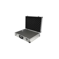 Aluminium koffer met custom foam 500 x 120 x 350 mm