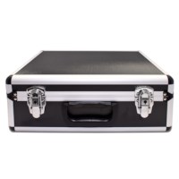 Aluminium koffer met custom foam 405 x 330 x 150 mm