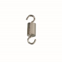 Cilindermassa 25 g met 2 haken (smal model) 10 stuks