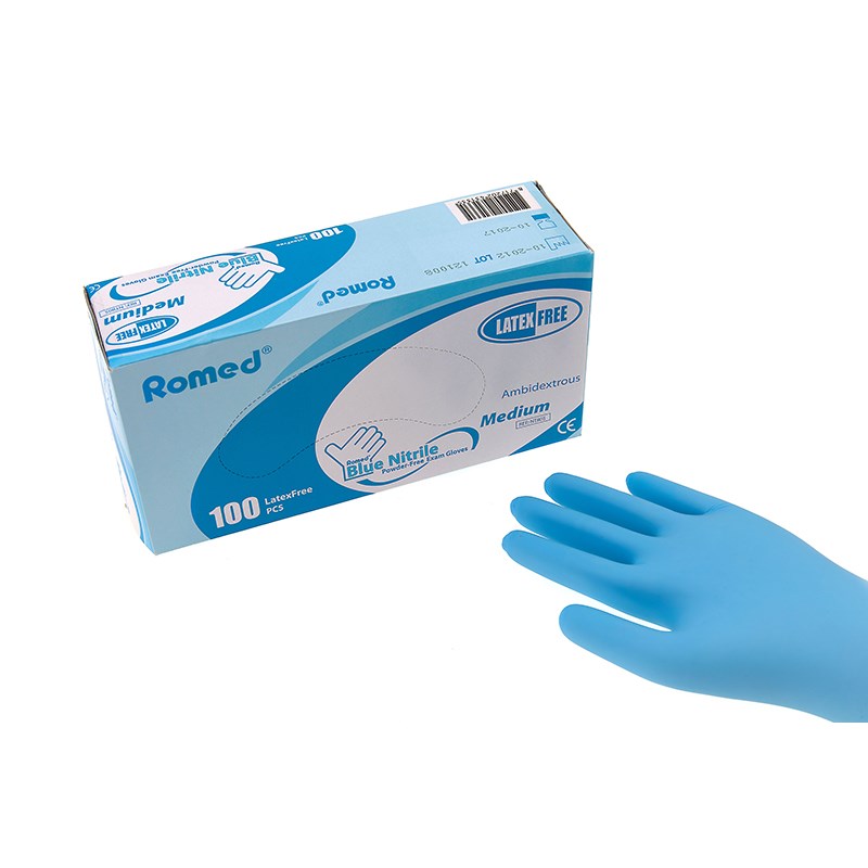 Nitril latexvrije handschoenen, XL, 100 stuks
