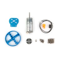 25 mm DC motor set  blauw  