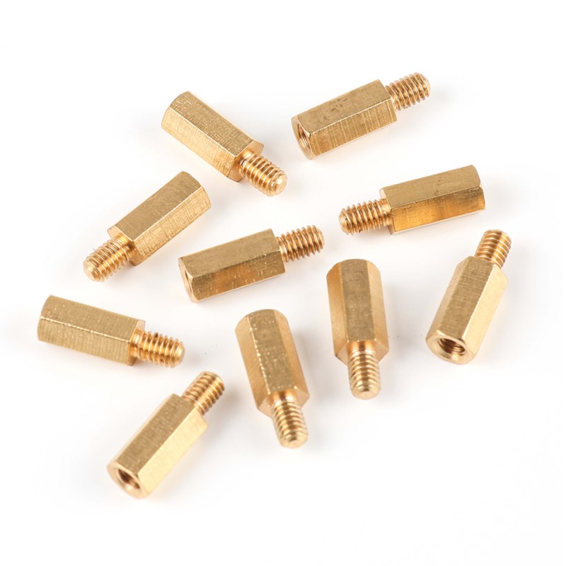 Brass Stud M4*12+6 (10-set)