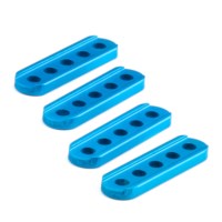 Aluminium profiel 0412-044  blauw  (4-set)