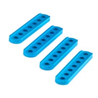 Aluminium profiel 0412-060  blauw  (4-set)