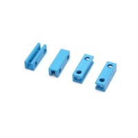Aluminium profiel 0808-024  blauw   (4-set)