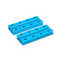 Slide Aluminium profiel 0824-064  blauw  (paar)