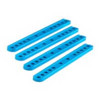 Aluminium profiel 0412-124  blauw  (4-set)