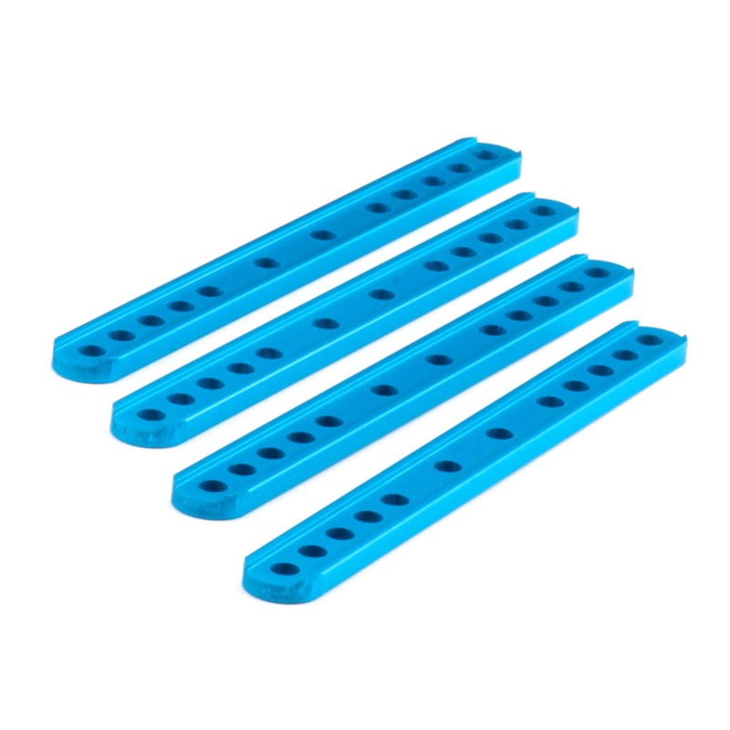 Aluminium profiel 0412-124  blauw  (4-set)