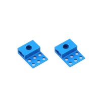 Bevestigingsbeugel P3  blauw  (paar)