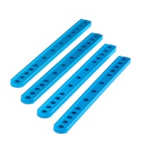 Aluminium profiel 0412-140  blauw  (4-set)