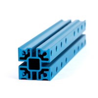 Slide Aluminium profiel 2424-136  blauw   (Single set)