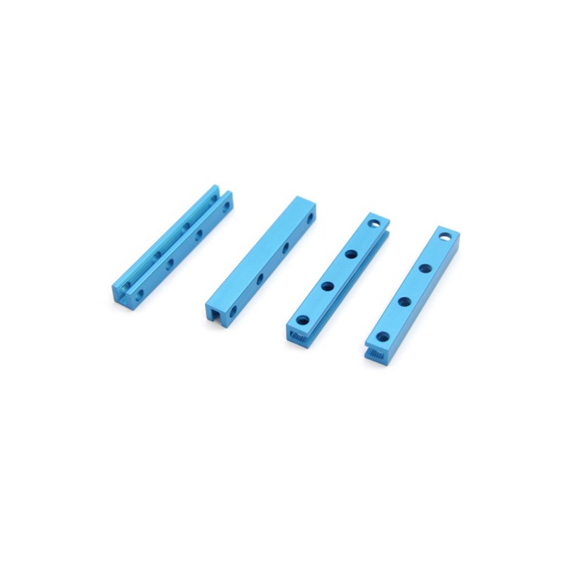 Aluminium profiel 0808-056  blauw   (4-set)