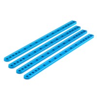Aluminium profiel 0412-204  blauw  (4-set)