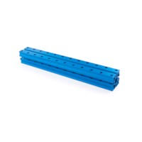 Slide  Aluminium profiel 2424-184  blauw   (Single set)