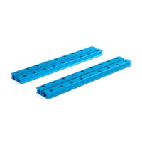 Slide Aluminium profiel 0824-144  blauw  (paar)