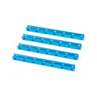 Aluminium profiel 0808-104  blauw   (4-set)