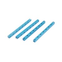 Aluminium profiel 0808-120  blauw   (4-set)