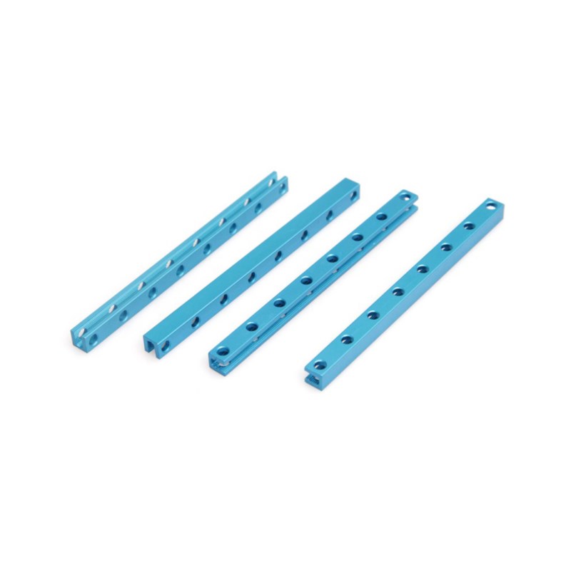 Aluminium profiel 0808-120  blauw   (4-set)