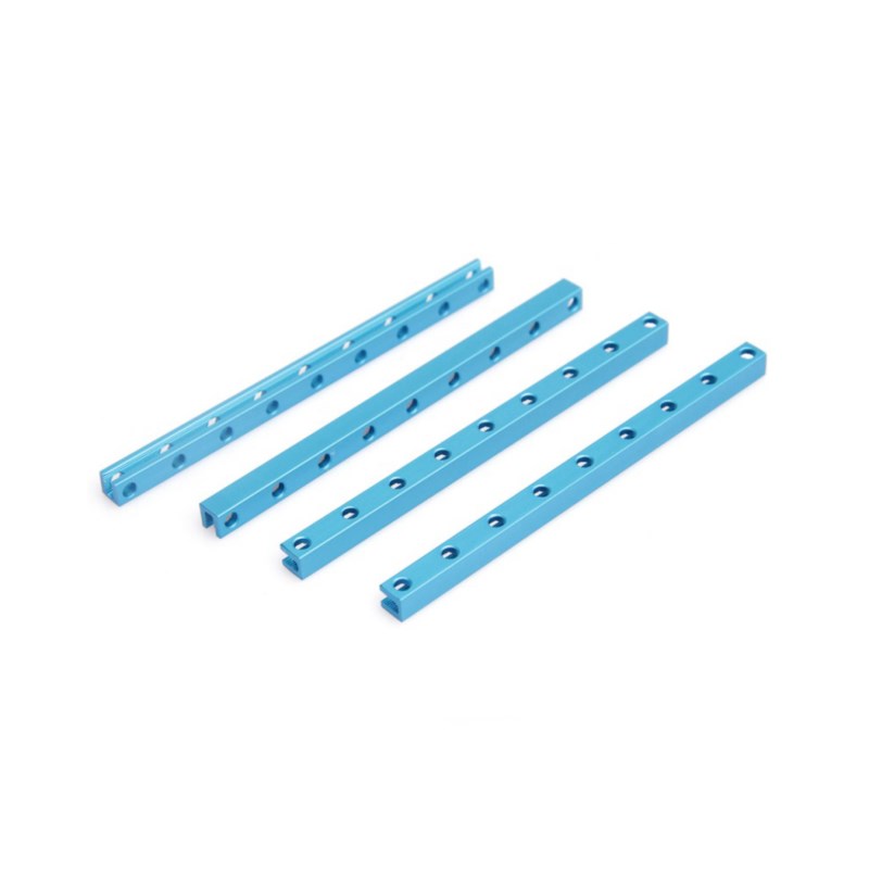 Aluminium profiel 0808-136  blauw   (4-set)