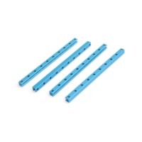Aluminium profiel 0808-152  blauw   (4-set)