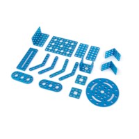Bevestigingsbeugel Robot set  blauw  