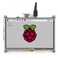 Raspberry Pi beelscherm 5" touchscreen
