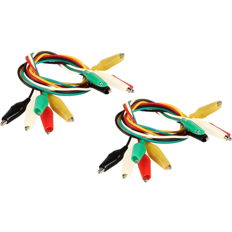 Joy-IT krokodillenbek kabels set 10 stuks 50 cm