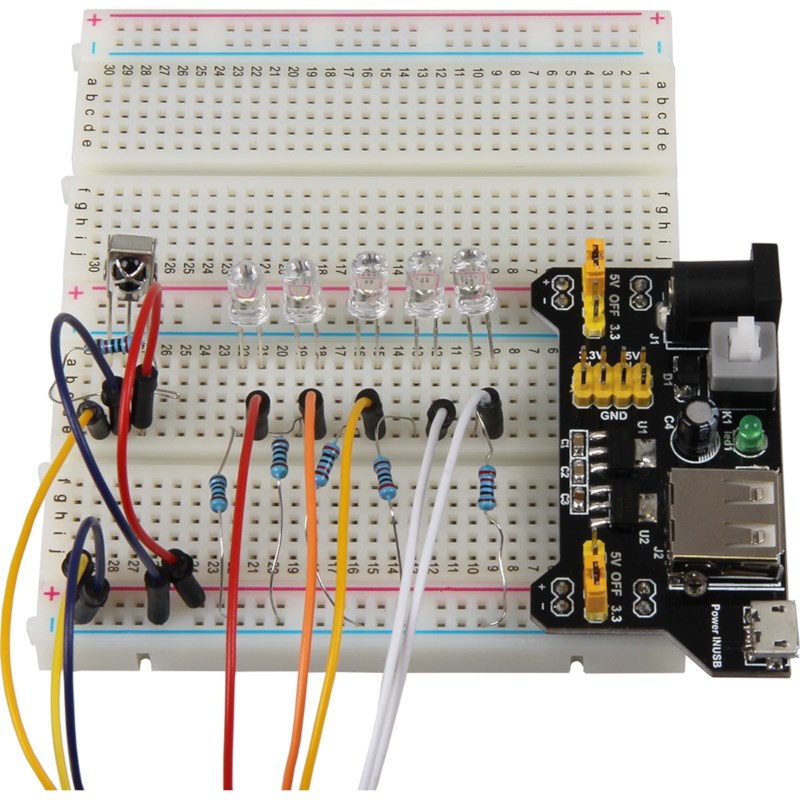 Joy-IT voeding voor breadboards 3,3 / 5V