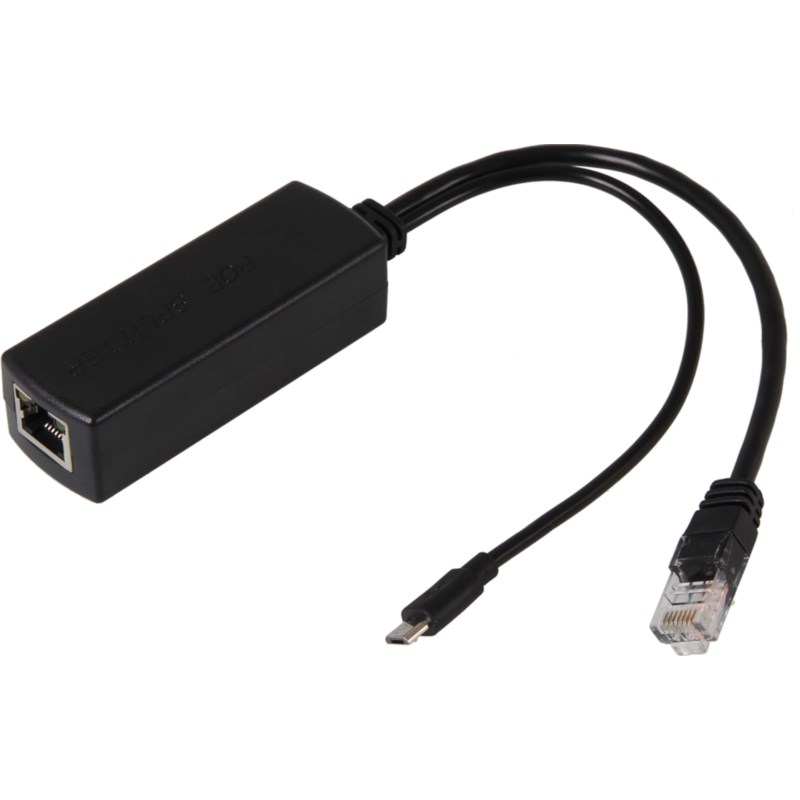 Joy-IT Power over Ethernet - mUSB Power Adapter